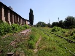 станция Васильков II: Вид в сторону тупика