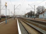 станция Борисполь: Вид станции в сторону Гребенки