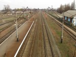 станция Борисполь: Вид в сторону Гребенки