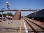 станция Березань: Вид в сторону Барышевки