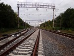 станция Марьяновка: Вид в сторону Киева