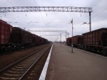 станция Переяславская: Вид в сторону Киева