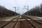 о.п. Засупоевка (78 км): Общий вид платформ, вид в сторону Яготина