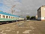станция Кунград: Первая платформа, вид в сторону Каракалпакстана
