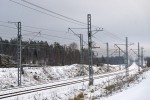 станция Каменногорск II: Вид в сторону ст. Дружное