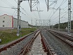 станция Каменногорск II: Вид в сторону ст. Озёрское