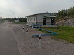 станция Каменногорск II: Здание ЭПБ УЗОТ и пункт обогрева вагонников