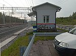 станция Каменногорск II: Здание водомерного узла и пункта обогрева монтёров пути