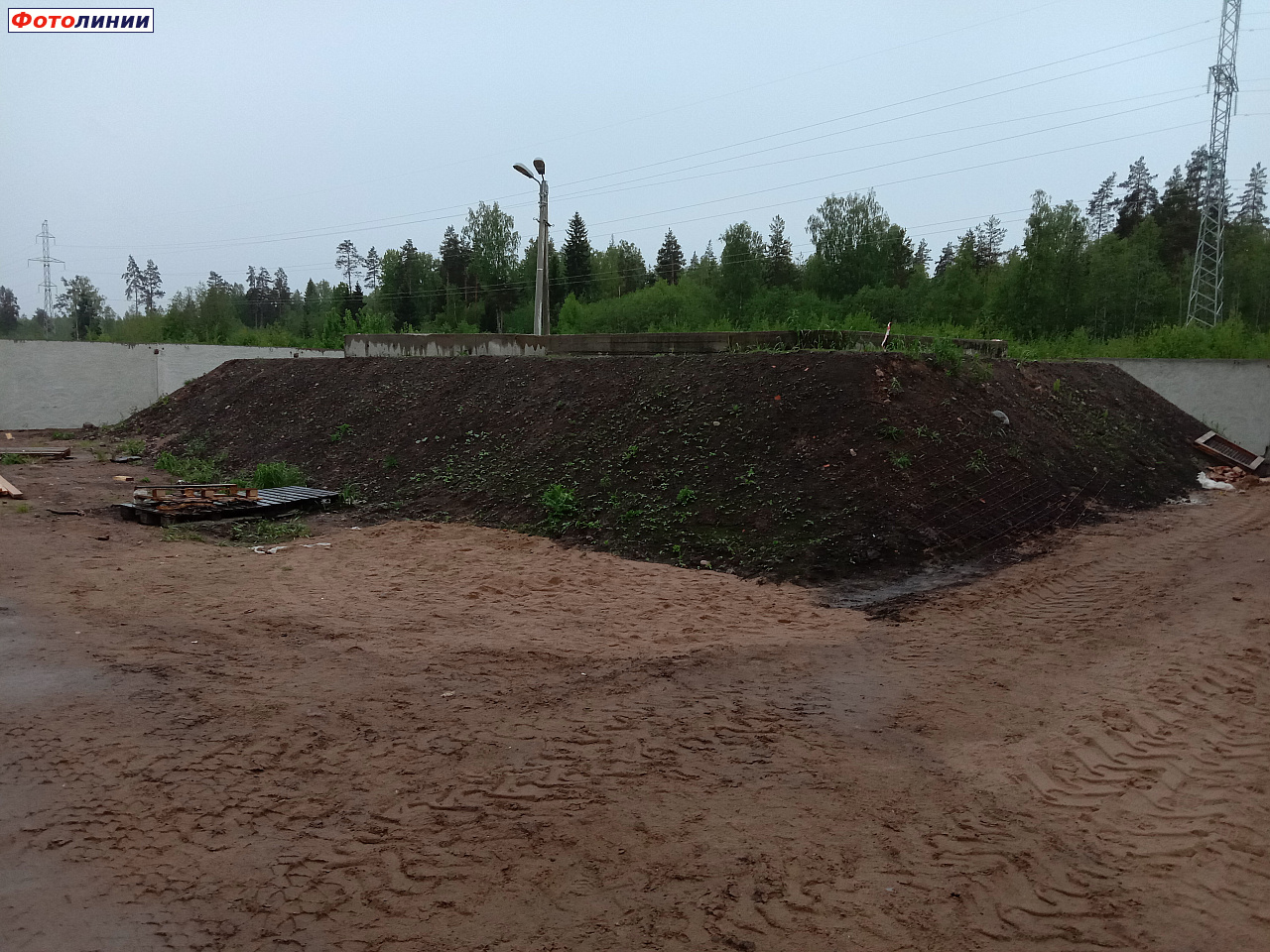 Закрытый пожарный водоём