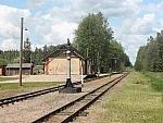 станция Рагувеле: Общий вид станции в сторону Панявежиса