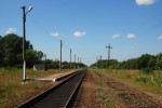 платформа 493 км (Подгородне-2): Вид платформы в сторону Ягодина