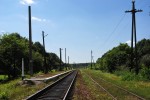 платформа 483 км: Вид платформы в сторону Ягодина