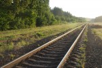 о.п. Черкассы-Волынские: Пути бывшей станции, вид в сторону Ягодина