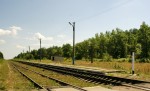 платформа 493 км (Подгородне-2): Вид о.п. в сторону Ковеля