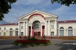 станция Полоцк: Центральный фасад зала пригородных касс