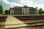 станция Вилейка: Пассажирское здание и пути