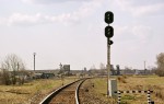 станция Парафьянов: Входной светофор Н со стороны Крулевщизны