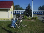 станция Парафьянов: Фигурки на станции