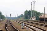 станция Крулевщизна: Вид в сторону Полоцка
