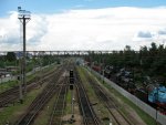 станция Барановичи-Полесские: Вид на северную горловину