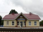 станция Ганцевичи: Пассажирское здание после ремонта