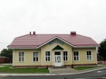 станция Ганцевичи: Пассажирское здание, вид со стороны города