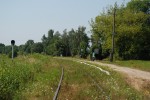 о.п. Сосычно: Вид платформы в сторону Ковеля