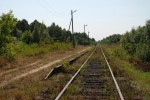 о.п. Доротище: Вид платформы в сторону Ковеля