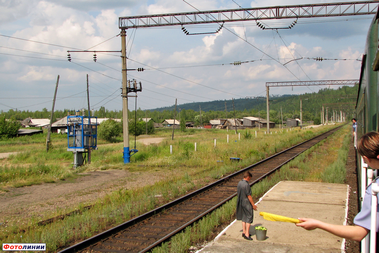 Вид в сторону ст. Топорок