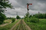 станция Белая: Входной семафор Н со стороны Антоновки