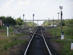 станция Овадно: Горловина со стороны Путевого поста 8 км