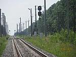 станция Люблинец-Волынский: Входной светофор Н, вид со стороны Ковеля