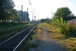 станция Рясна: Вид в сторону ст. Львов