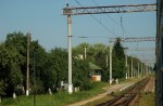 станция Любитов: Вид платформ в сторону Ковеля