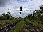 станция Дубляны-Львовские: Выходной светофор Ч3 в сторону Сапежанки