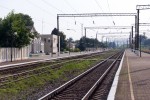 станция Дубно: Вид со второй платформы в сторону Озерян
