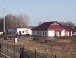 станция Рудня-Почаювская: Пассажирское здание и пост ЭЦ