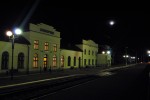 станция Злочев: Вокзал ночью
