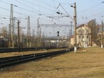 станция Львов: Вид с путей пассажирского парка в сторону ст. Клепаров