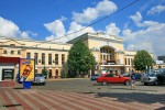 станция Тернополь: Вокзал со стороны города