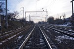 станция Тернополь: Нечётная горловина. Вид в сторону Жмеринки