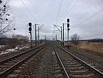 станция Подборцы: Входные светофоры Н и НД со стороны Тернополя