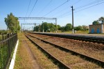 станция Мшана: Вид в сторону Львова