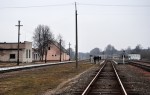 станция Андреевичи: Вид платформ в сторону Волковыска