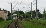 станция Дрогобыч: Переезд на станции