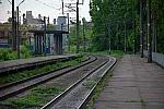 о.п. Алмаз: Нечётная платформа, вид в сторону Киева-Волынского