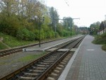 станция Трускавец: Вид в сторону Дрогобыча