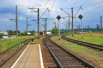 станция Стебник: Маневровый светофор М10, повторительные ПН1, ПН2 в сторону Трускавца