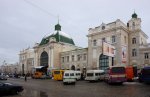 станция Ивано-Франковск: Вид вокзала со стороны города