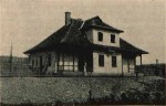 Станционное здание. Источник: Inżynier Kolejowy, Nr. 11, 1928 г